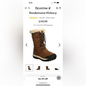 Bearpaw Waterproof Snow Boots